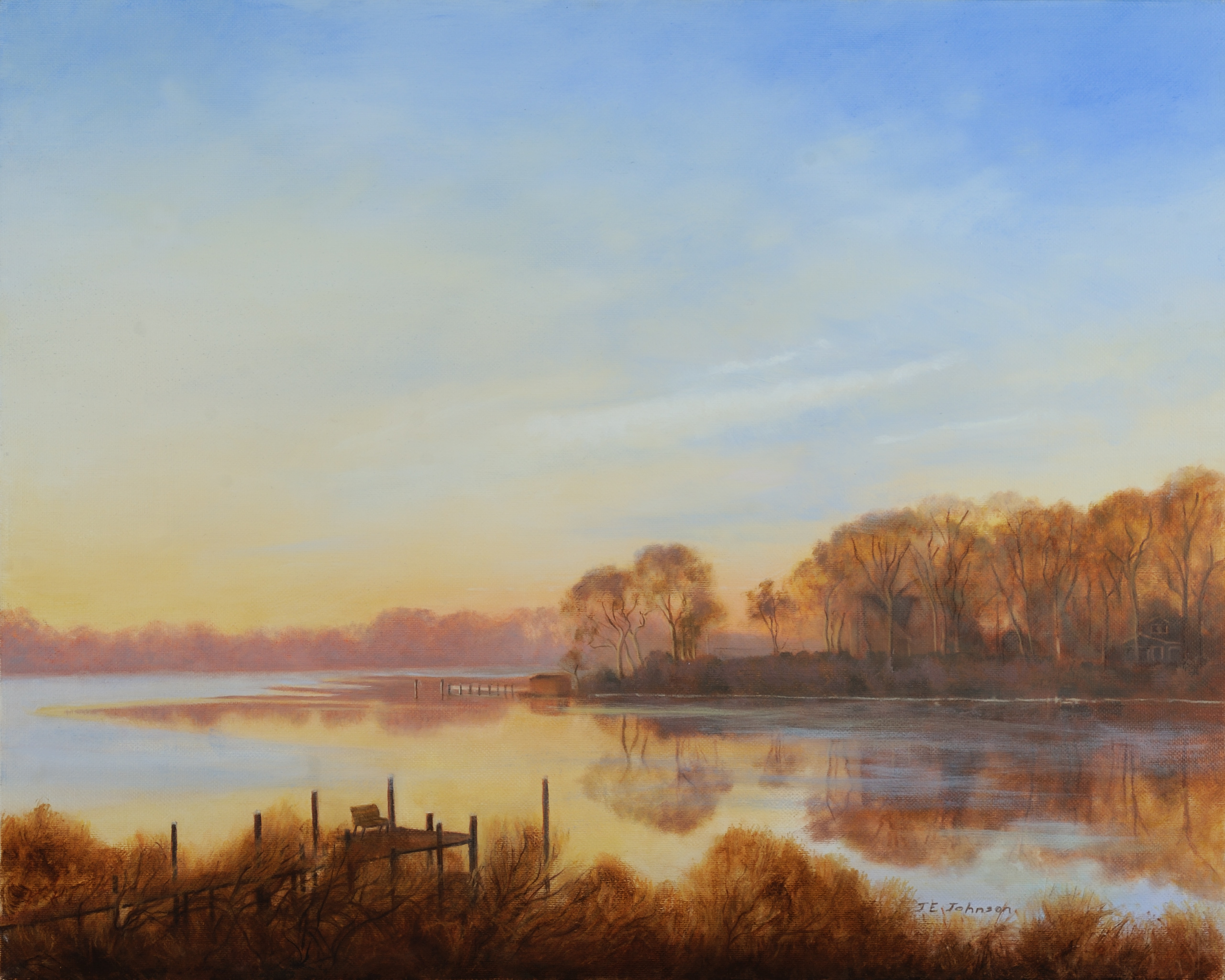 winter shore